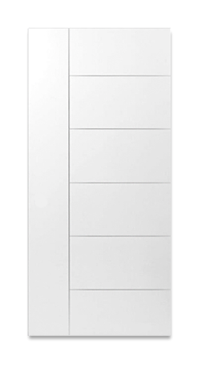 Panel Lite Pocket Door | Quadro 4055 | White Silk with Frosted Glass –  Selected Doors